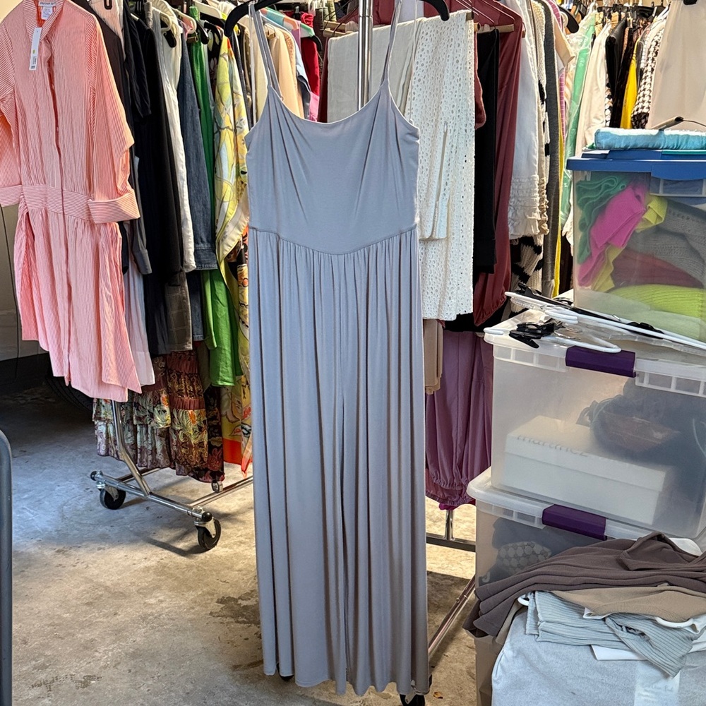 Wilfred Light Gray Maxi Dress